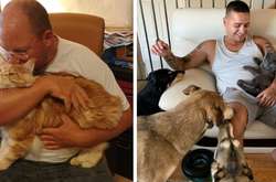 Эти мужчины были ярыми противниками домашних животных. А теперь это их любимые пушистые дети (фото)