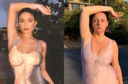 Австралийка пародирует знаменитостей, показывая, как нелепо выглядят их идеальные фото