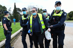 Тиждень тому на антикарантинну демонстрацію зібралося близько 200 людей