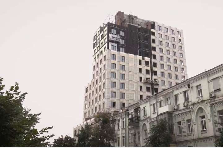 16 поверхів замість восьми: Береза показав чергову скандальну новобудову в центрі Києва