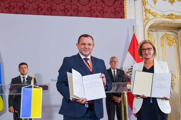 Україна й Австрія підписали низку угод про співпрацю