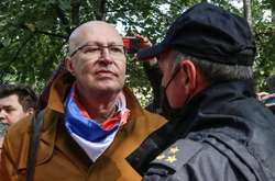 На протестній акції в Москві затримали політолога Солов’я
