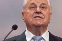 Голова української делегації у Тристоронній контактній групі з мирного врегулювання ситуації на Донбасі Леонід Кравчук 