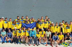 Феєричний виступ «жовто-блакитних». Веслувальники з України тріумфували на змаганнях в Угорщині 