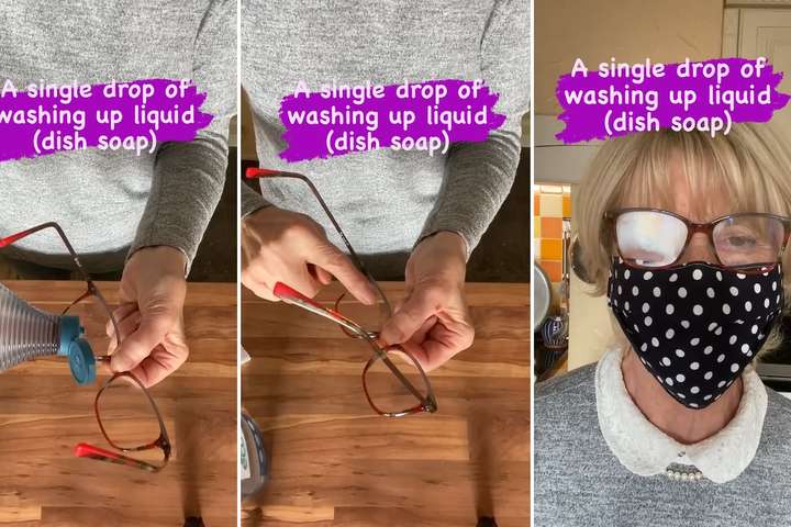 У мережі показали дієвий спосіб уникнути запотівання окулярів при носінні маски (відео)
