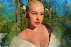 Певица Кристина Агилера