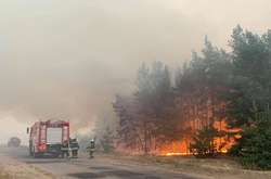 Масштабна пожежа на Луганщині вирує другу добу 