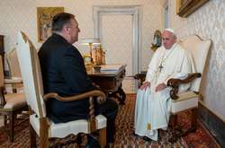 Помпео пояснив, чому Папа Римський відмовився з ним зустрічатися