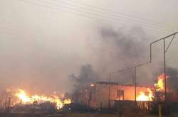 На Луганщині продовжують великі лісові пожежі