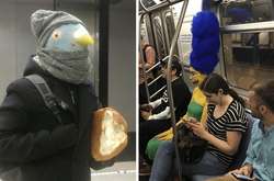 Эти забавные пассажиры доказывают, что метро — очень странное место