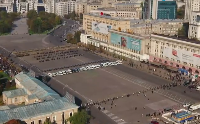 В Харькове проходит церемония прощания с курсантами и экипажем Ан-26