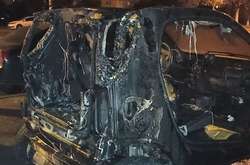 Автомобіль Smart згорів майже повністю