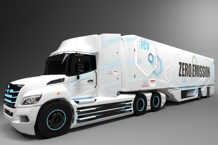 Японські компанії розробляють для США водневу вантажівку