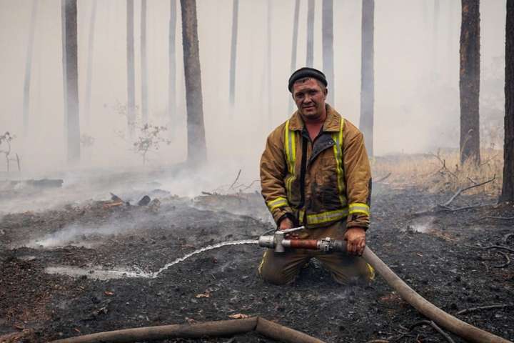 Рятувальники загасили всі пожежі у Луганській області
