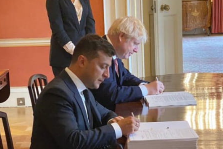 Україна і Британія підписали стратегічний договір, що замінить угоду про Асоціацію