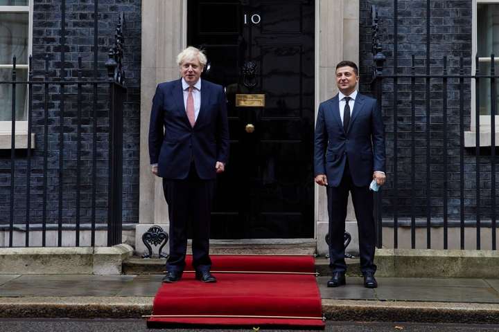 Зеленський запросив прем’єр-міністра Великої Британії до України
