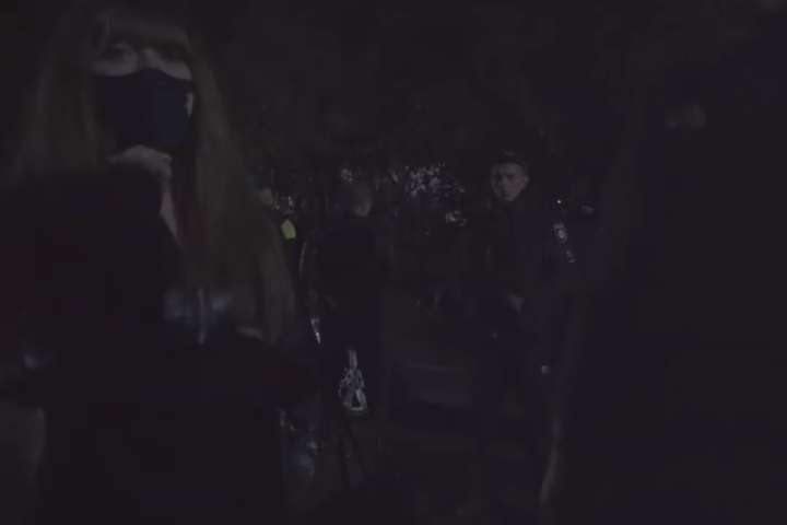 Під Києвом поліцейські напали на журналістку, що знімала фільм про утиски свободи слова (відео)