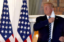 У Білому домі заявили, що Трамп уже не заразний