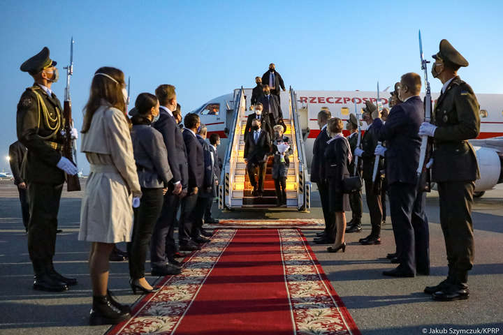 Президент Польщі прибув з візитом в Україну: фото