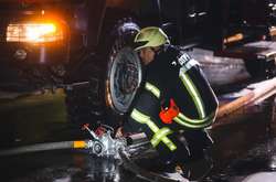 Над ліквідацією пожежі працювали 23 рятувальники