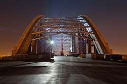 Будівництво Подільсько-Воскресенського мосту триває