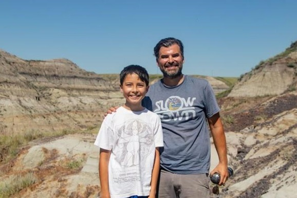 У Канаді дитина знайшла скелет динозавра