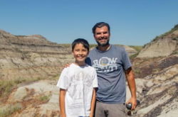 У Канаді дитина знайшла скелет динозавра
