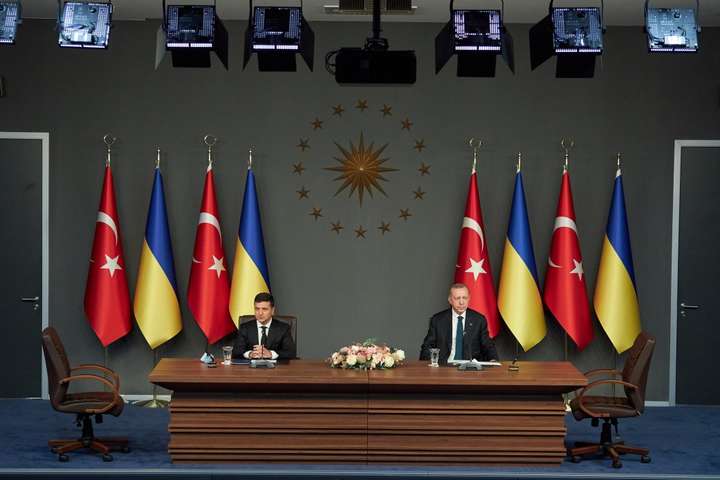 Зеленський: Україна та Туреччина готові поглиблювати стратегічне партнерство