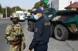 У Бішкеку був встановлений особливий порядок в'їзду і виїзду