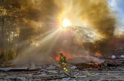 На місці події працювали 70 пожежників