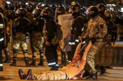 Переважна більшість була затримана в Мінську