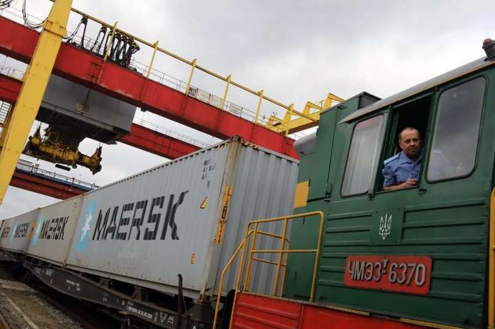 До Києва з Китаю прибув перший контейнерний поїзд за новим маршрутом