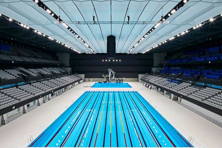 У Токіо відкрилася головна водна арена Олімпіади (фото)