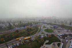 Вранці 29 жовтня у Києві густий туман і смог