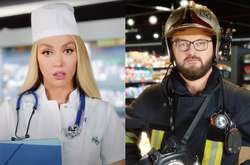 Dzidzio - пожарный, а Оля Полякова - медсестра: артисты раскрыли детали нового видео