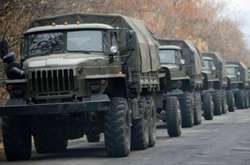РФ перекинула на Донбас 20 вантажівок зі зброєю 