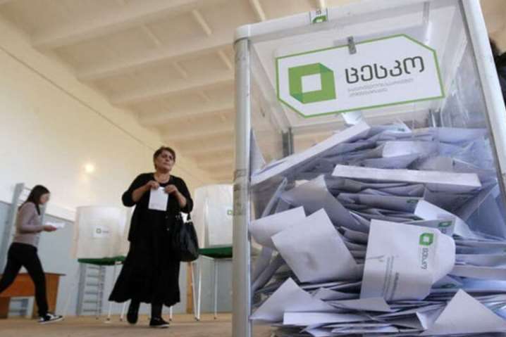 Стали відомі перші результати виборів у Грузії: партія Саакашвілі програє