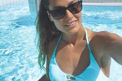 Через неї у басейні закипає вода. Гарячі фото довгоногої плавчині Жужанни Якабош 