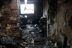 Вогонь майже повністю знищив будинок