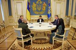 Зеленський зустрівся з нацгвардійцем Марківим