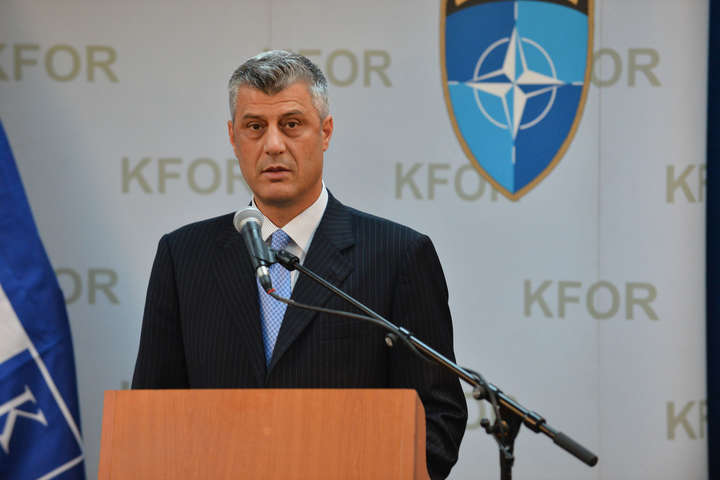 Президент Косова Тачі пішов у відставку через звинувачення у воєнних злочинах 