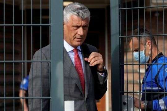 Президента Косово взяли під варту в Гаазі