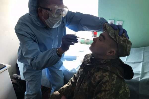 В Збройних силах зафіксували 216 випадків коронавірусу за добу