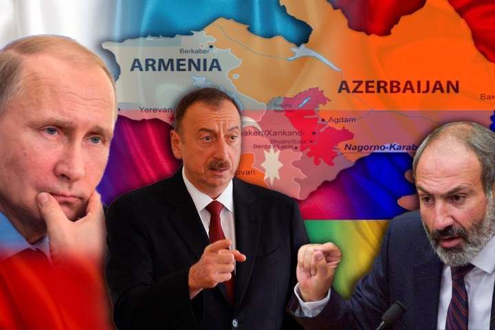 Припинення бойових дій у Карабасі: про що домовилися Путін, Алієв та Пашинян