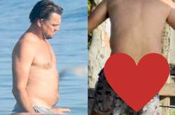 Растолстевший Ди Каприо засветил ягодицы на пляже (фото)