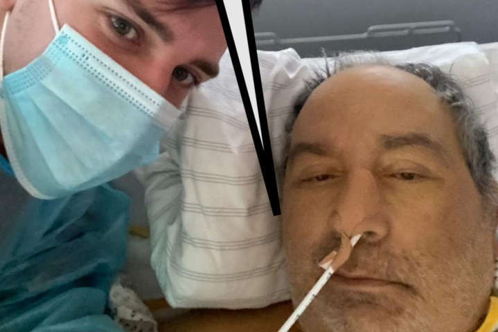 «Всем, кто меня потерял»: Фукс выложил фото Кернеса в больнице
