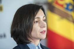 Майя Санду набирає 54,7%