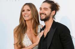 Модель Хайди Клум и музыкант Том Каулитц