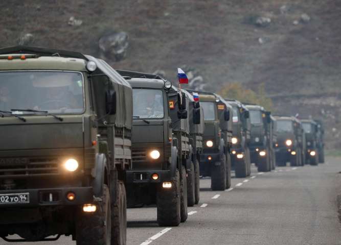 Обживаются: российские миротворцы установили в Нагорном Карабахе «Грады» 