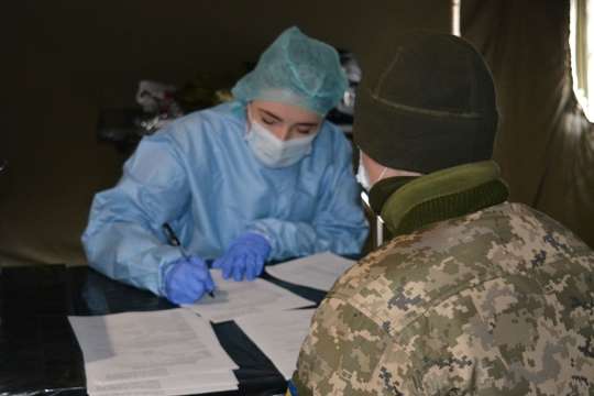 У Збройних силах України за добу зафіксовано 264 випадки коронавірусу